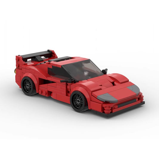 ferrari f40 lm building set | moc-50832 - 1