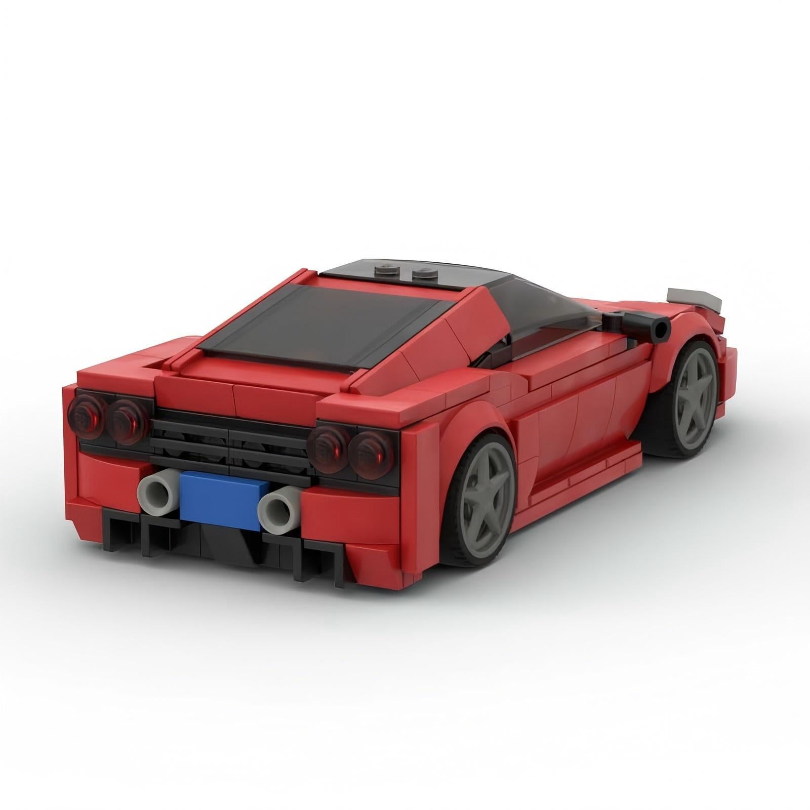 ferrari f430 scuderia building set | moc-169888 - 1