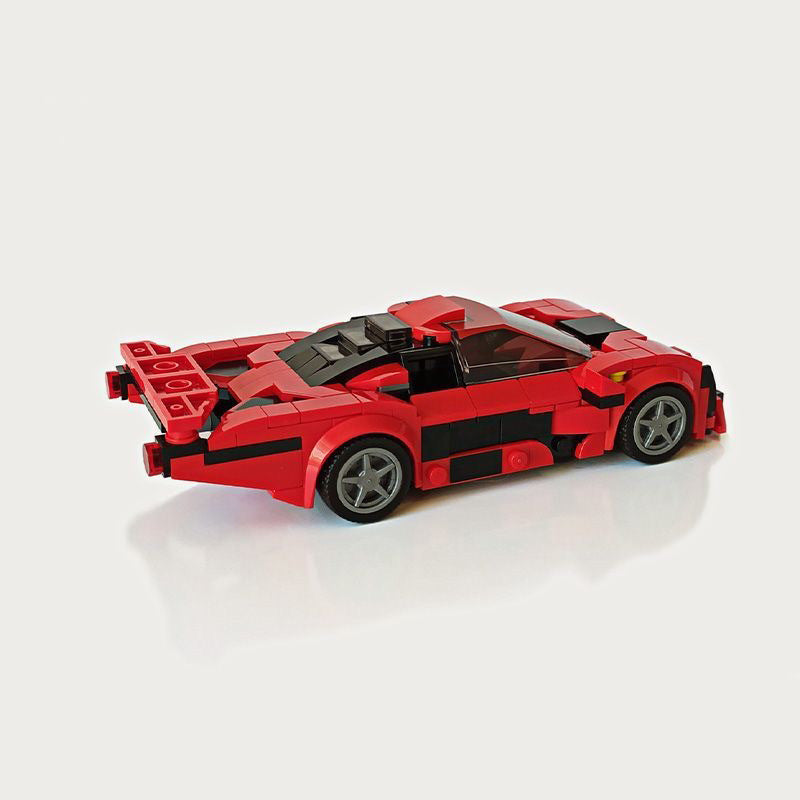 ferrari f8 tributo building set | 76895 le mans racer | moc-51100 - 2