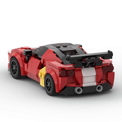ferrari f8 tributo race edition building set | 278 pcs | moc-49212 - 2