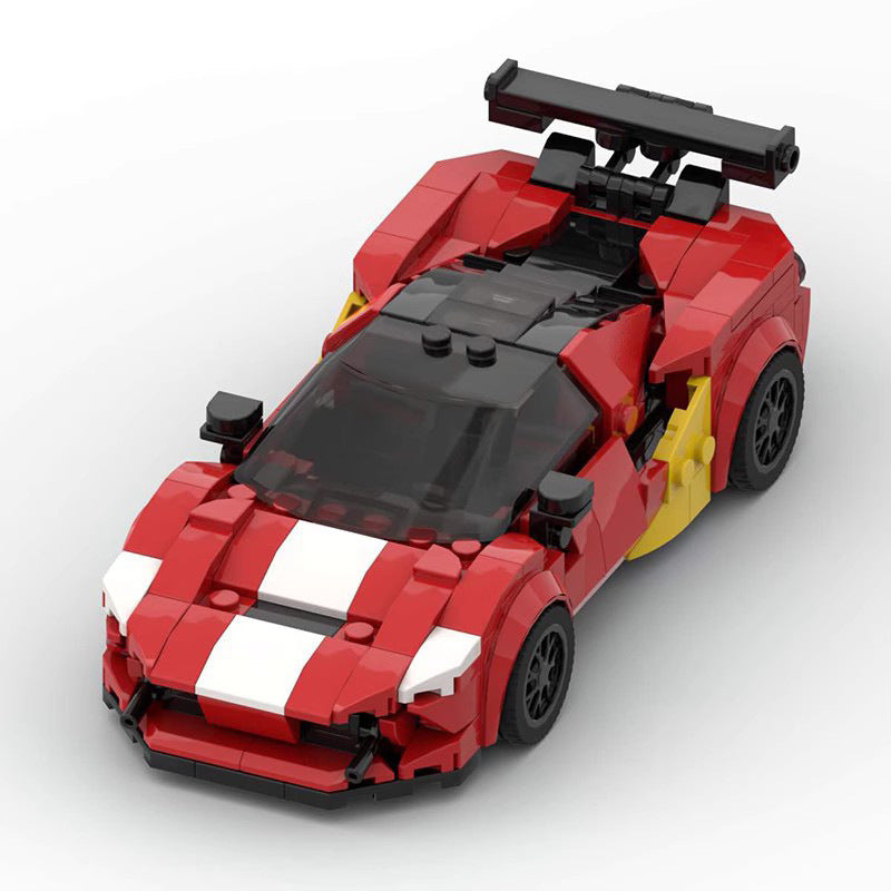 ferrari f8 tributo race edition building set | 278 pcs | moc-49212 - 6