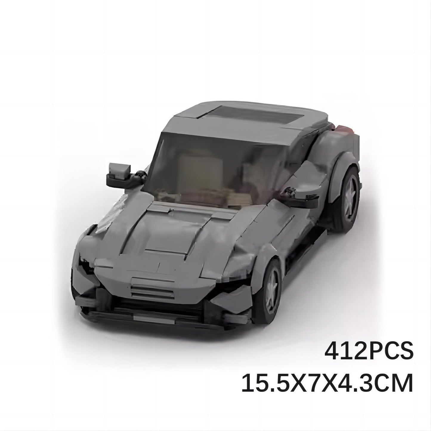 ferrari roma building set | compatible with lego - 2