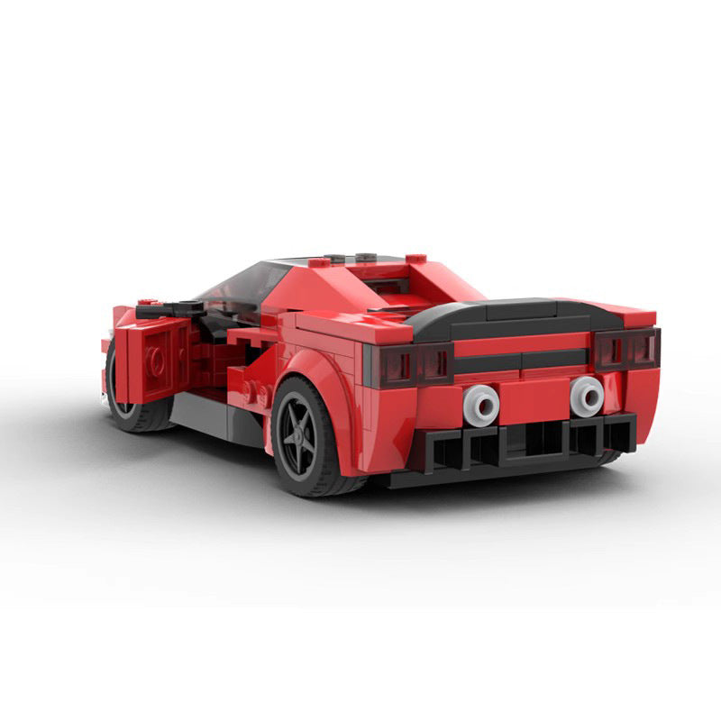 ferrari sf90 stradale building set | moc-106470 - 4