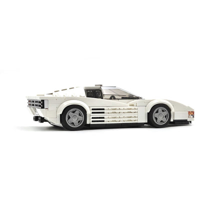ferrari testarossa miami vice white building set | moc-79304 - 4