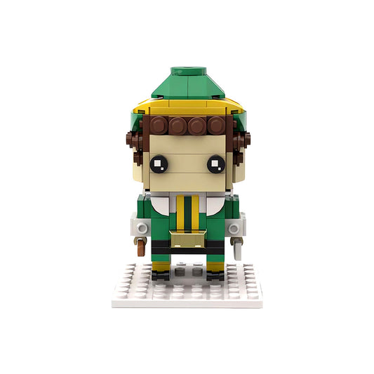 Festive Elf Brickheadz Building Kit 1