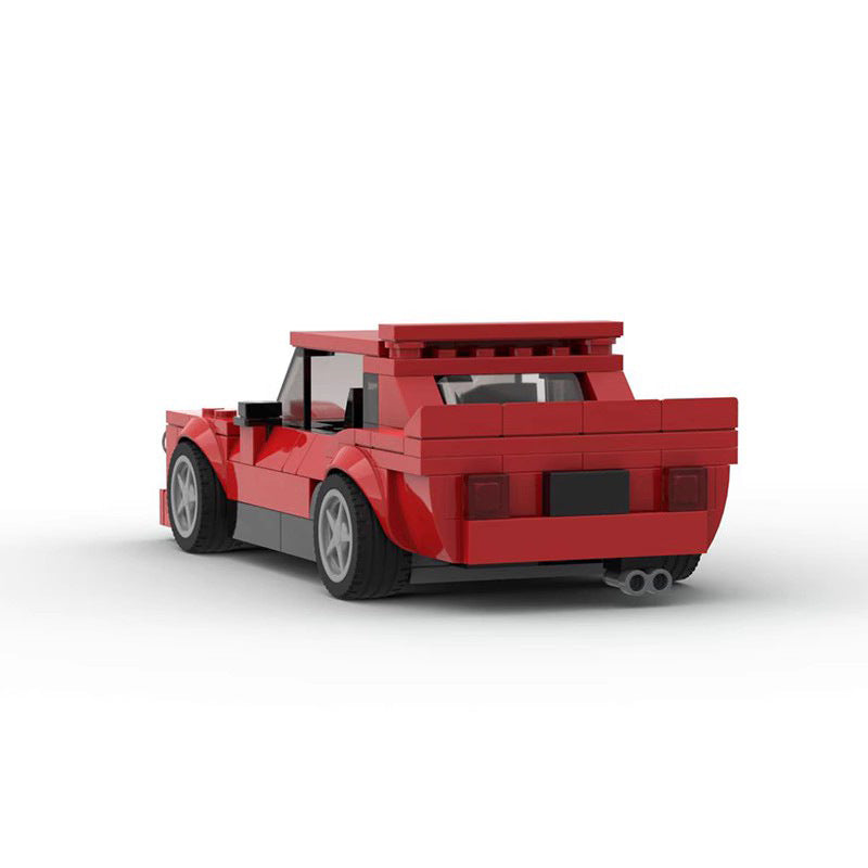 fiat abarth 131 building set | moc-85045 - 2