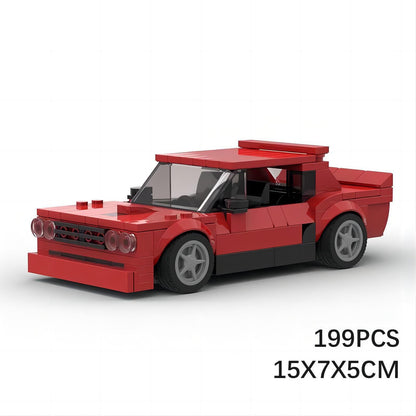 fiat abarth 131 building set | moc-85045 - 6