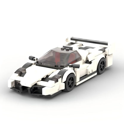 Fighter Jet Inspired V12 Sport Coupe Building Kit | LEGO-Compatible MOC - 5