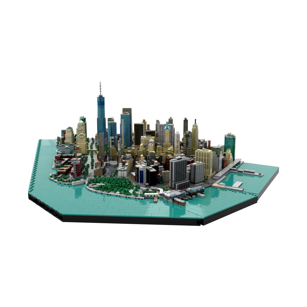 Financial District Building Kit | New York City | LEGO-Compatible MOC - 5