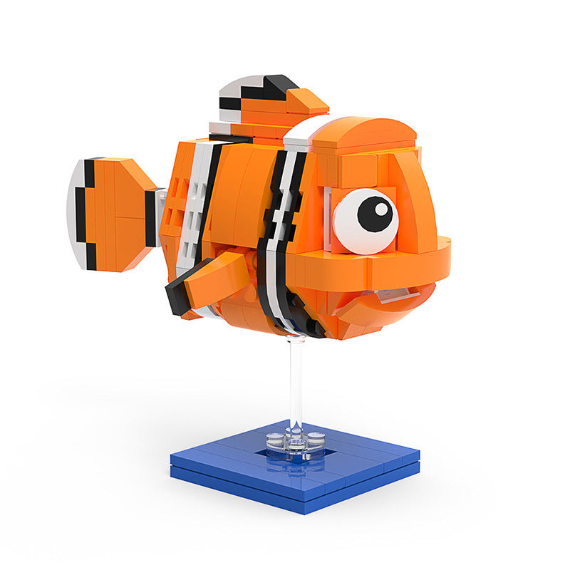 finding nemo clownfish lego compatible building set | 165 pcs - 3