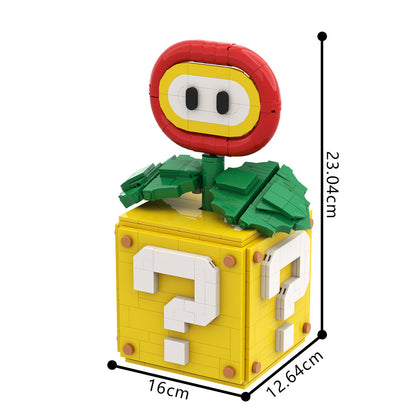 fire flower model building blocks | mario - 3