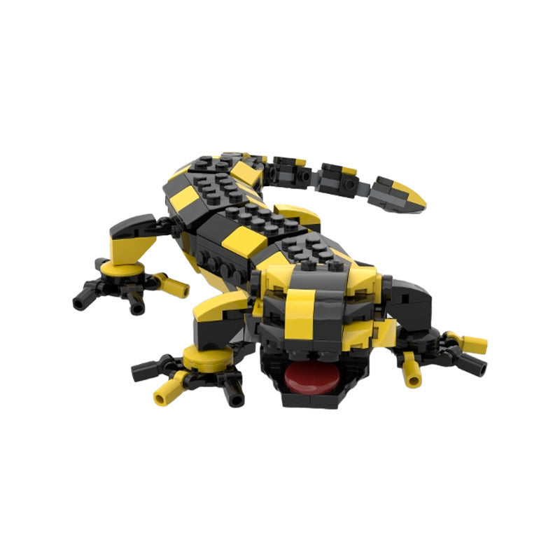 Fire Salamander Building Kit | LEGO-Compatible MOC - 3
