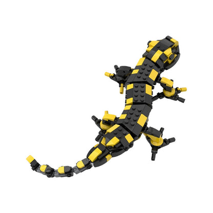 Fire Salamander Building Kit | LEGO-Compatible MOC - 4