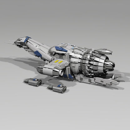 firefly serenity spaceship building set | moc-12777 - 1