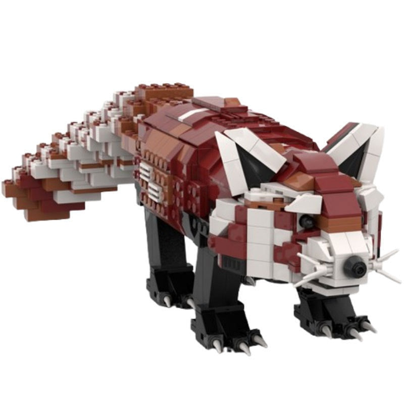 Firefox Red Panda MOC Building Kit | Wildlife Model - 1