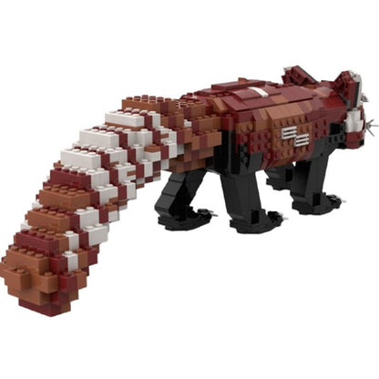 Firefox Red Panda MOC Building Kit | Wildlife Model - 2