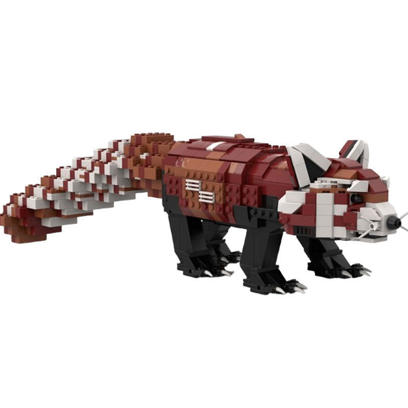 Firefox Red Panda MOC Building Kit | Wildlife Model - 3