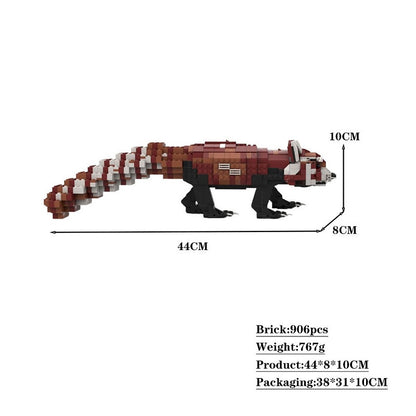 Firefox Red Panda MOC Building Kit | Wildlife Model - 4
