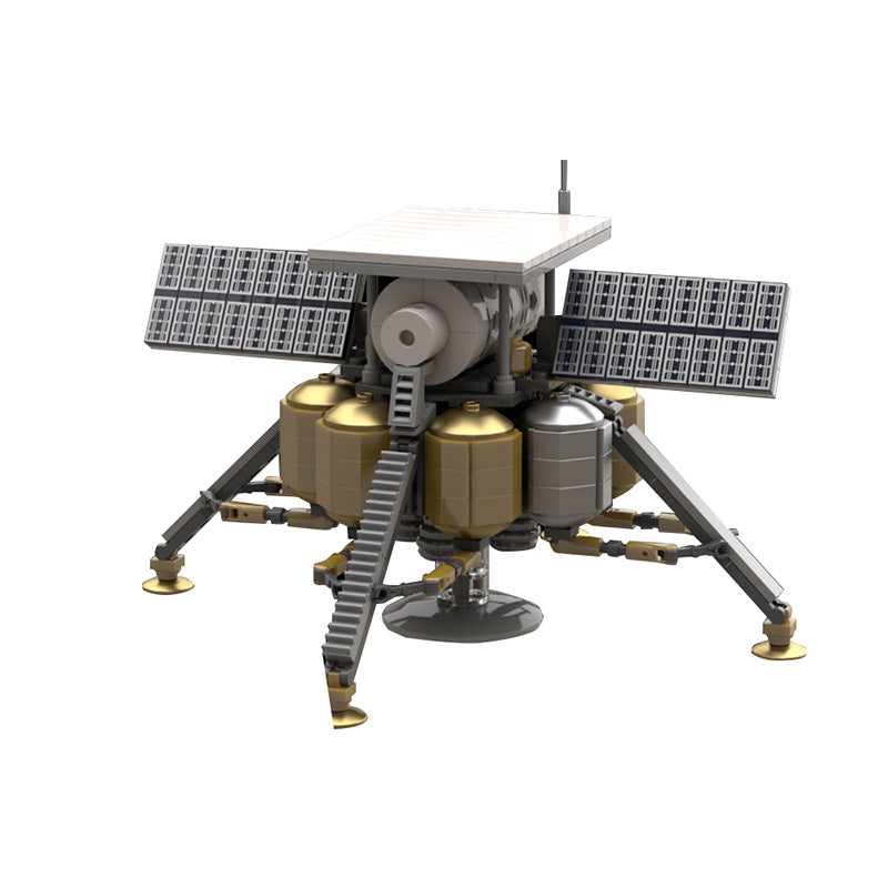 First Lunar Outpost Habitat Building Kit | LEGO-Compatible MOC - 1