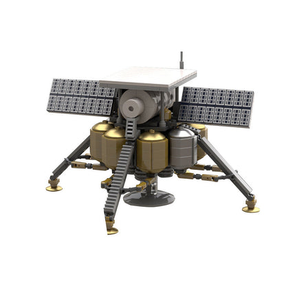 First Lunar Outpost Habitat Building Kit | LEGO-Compatible MOC - 1