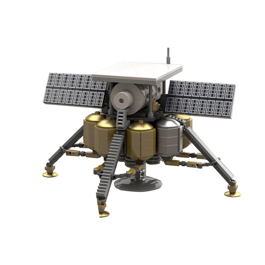 First Lunar Outpost Habitat Building Kit | LEGO-Compatible MOC - 1