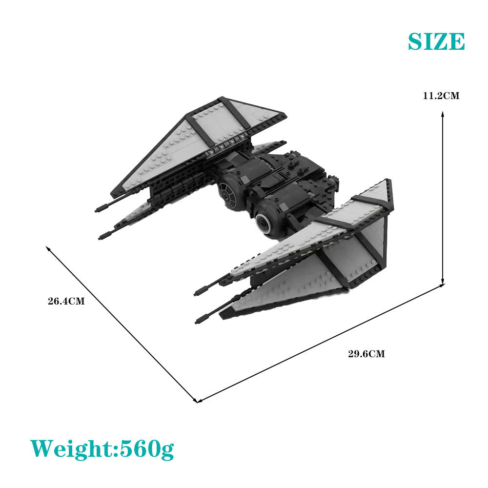 first order tie bomber building set | star wars | moc-140039 - 2