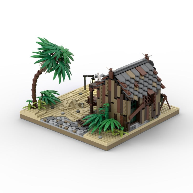Fisherman's Hut Building Kit | Port Sauvage | LEGO-Compatible MOC - 4