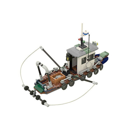 Fishing Trawler Boat MOC Building Kit - 2
