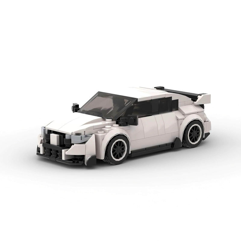FK2-Inspired Japanese Hot Hatchback Building Kit | LEGO-Compatible MOC - 2