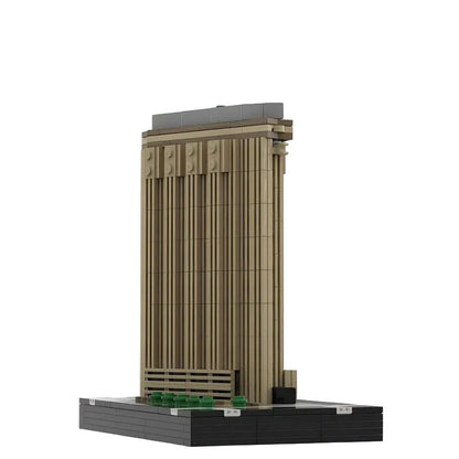 Flatiron Building New York Building Kit | 1/650 Scale LEGO-Compatible MOC - 1