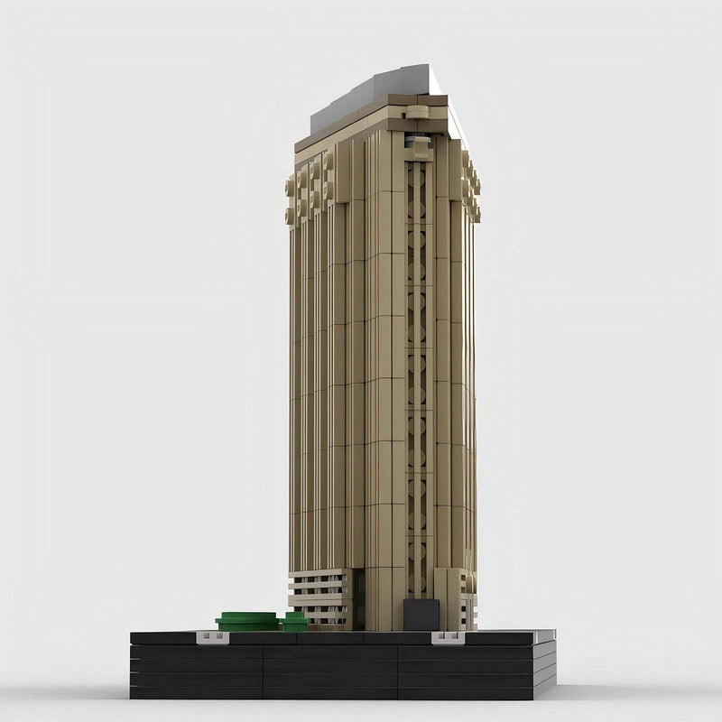 Flatiron Building New York Building Kit | 1/650 Scale LEGO-Compatible MOC - 4