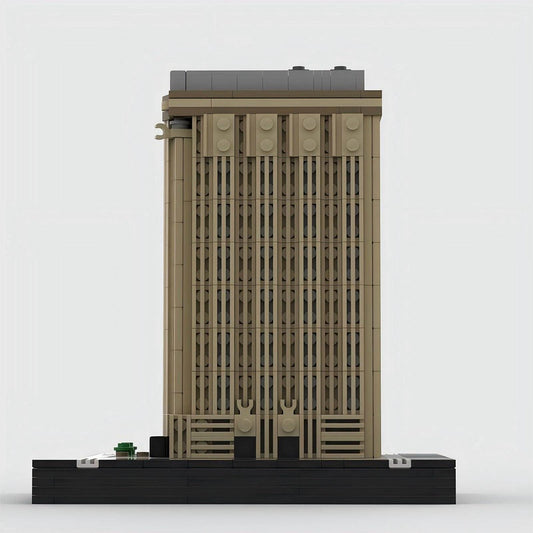 Flatiron Building NYC MOC Skyscraper Kit | Historic Manhattan Landmark Model - 1