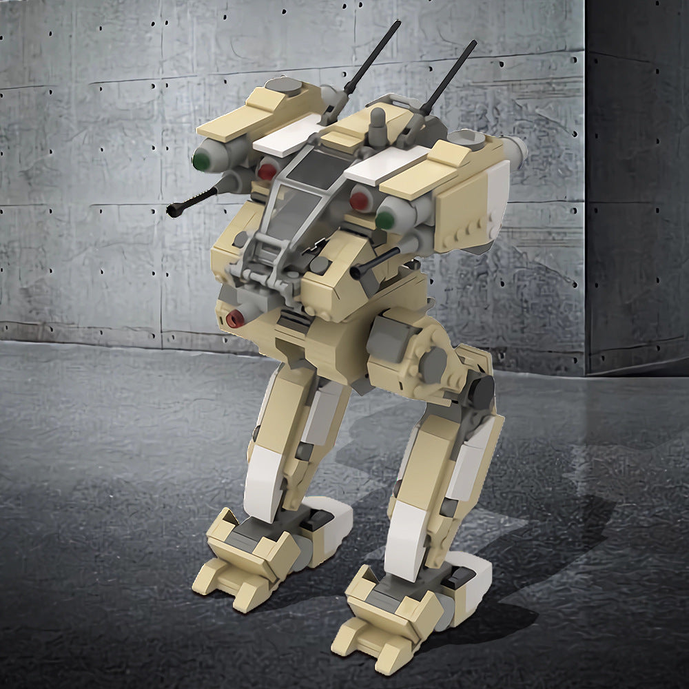 Flea Battlemech Building Kit | LEGO-Compatible MOC - 2
