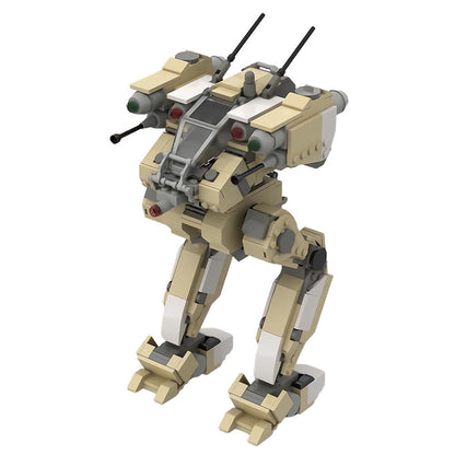 Flea Battlemech Building Kit | LEGO-Compatible MOC - 3