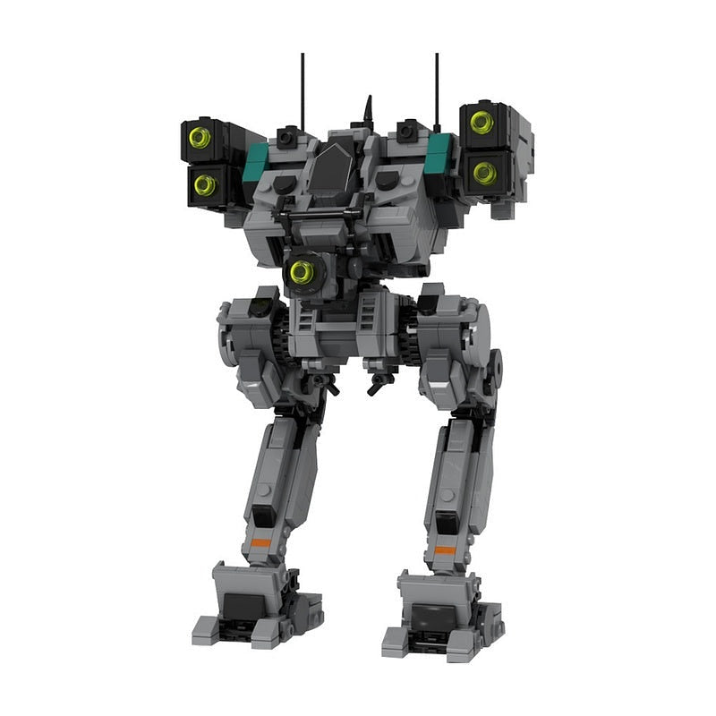 Flea Light Scout BattleMech MOC Mecha Robot Building Kit - 1
