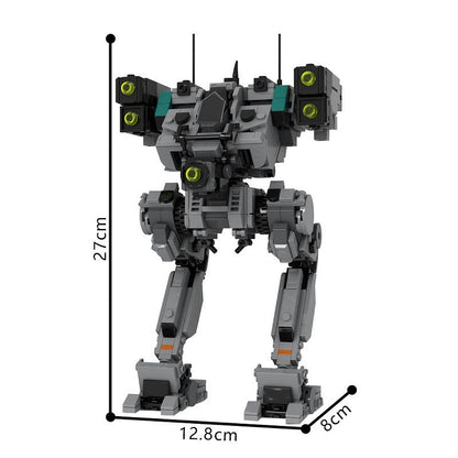 Flea Light Scout BattleMech MOC Mecha Robot Building Kit - 2