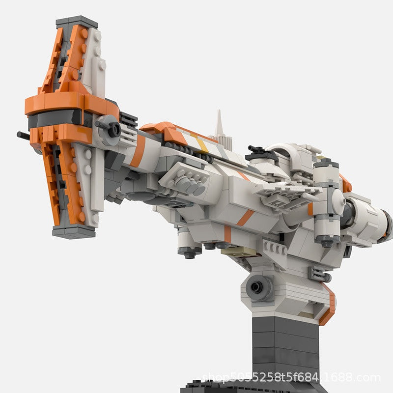 Fleet Support Space Transport Building Kit | LEGO-Compatible MOC - 3