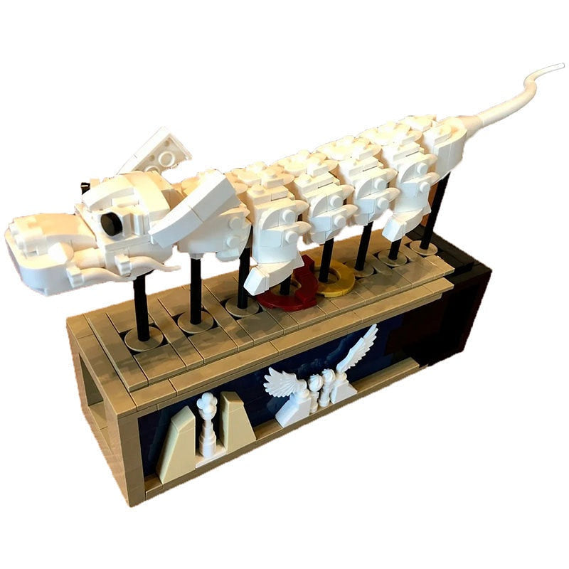 Flight of the Luck Dragon MOC Building Kit | Fantasy Creature Figure - 2