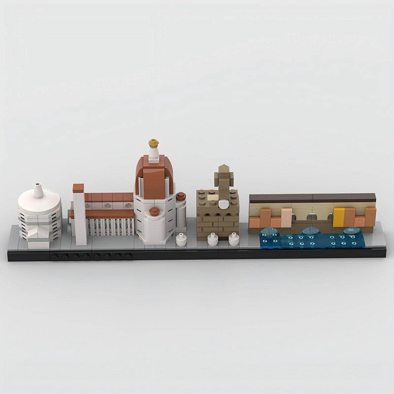 Florence Skyline Building Kit | LEGO-Compatible MOC - 1