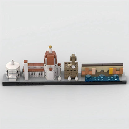 Florence Skyline MOC Building Kit | Italian Landmark Architecture Model - 2