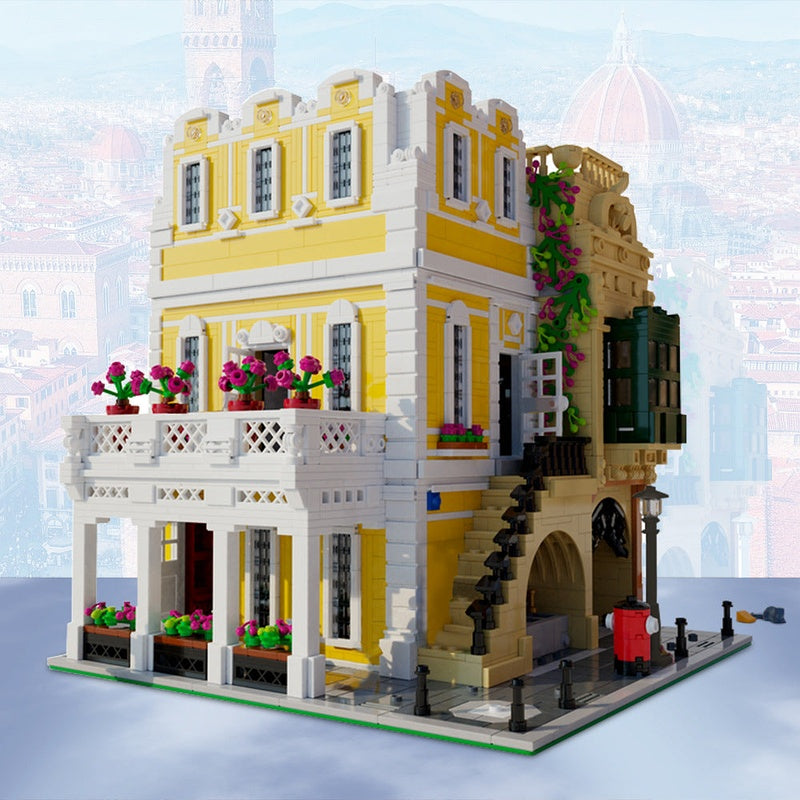 Florentine Palazzo MOC Renaissance Architecture Building Kit - 1