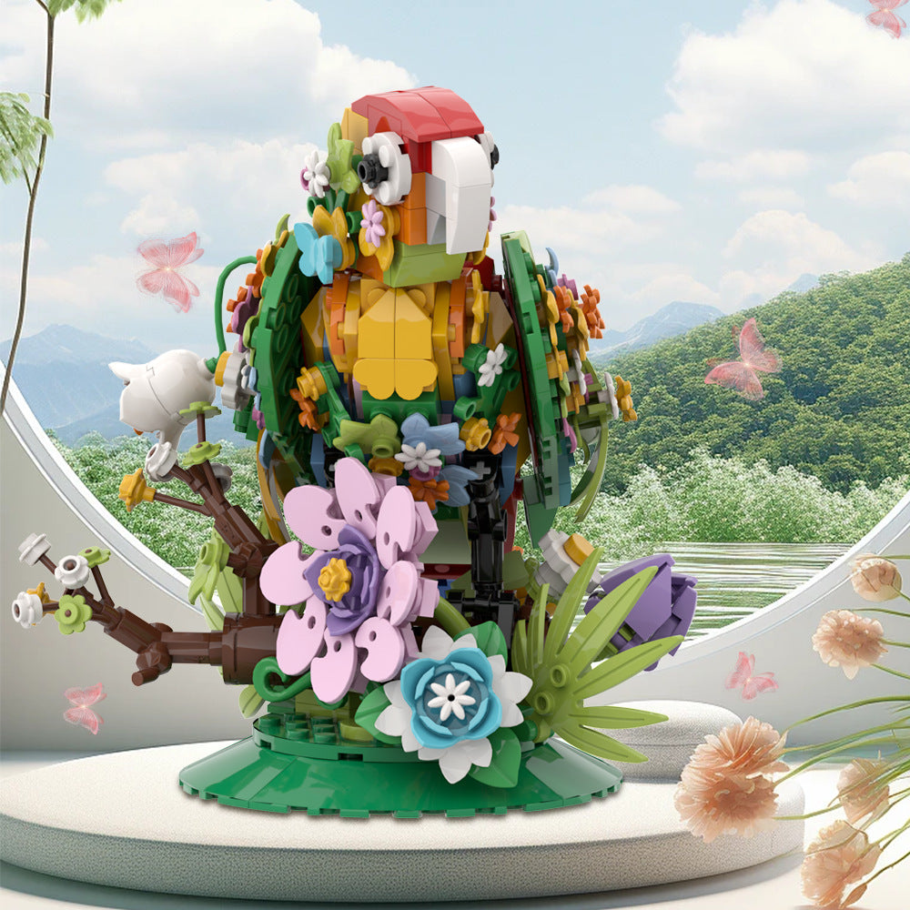 flowers brid building set | lego compatible - 1