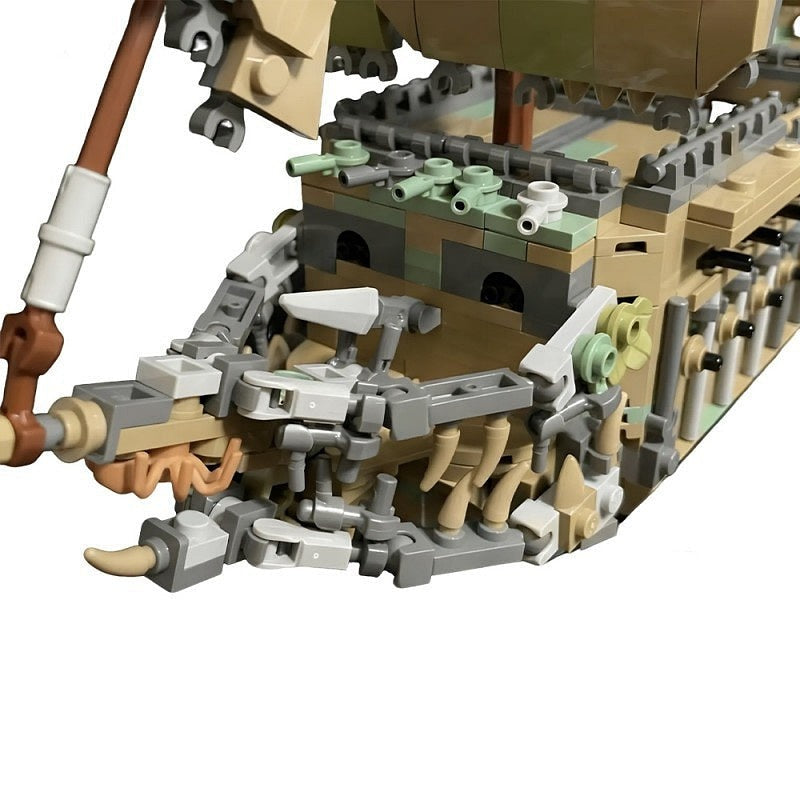Flying Dutchman Ghost Pirate Ship MOC Building Kit - 3