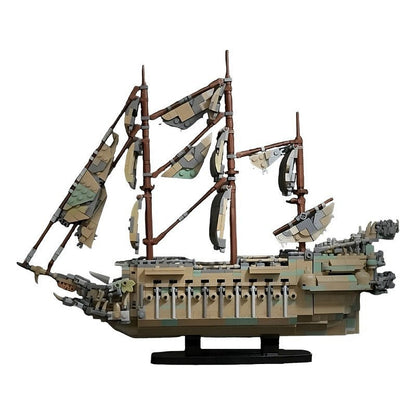 Flying Dutchman Ghost Pirate Ship MOC Building Kit - 5