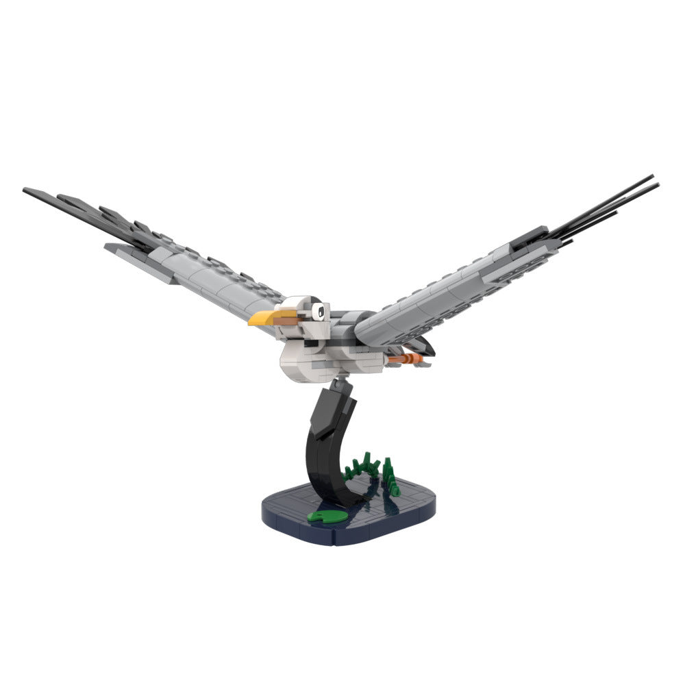 Flying Heron Building Kit | LEGO-Compatible MOC - 4
