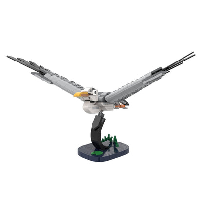 Flying Heron Building Kit | LEGO-Compatible MOC - 4