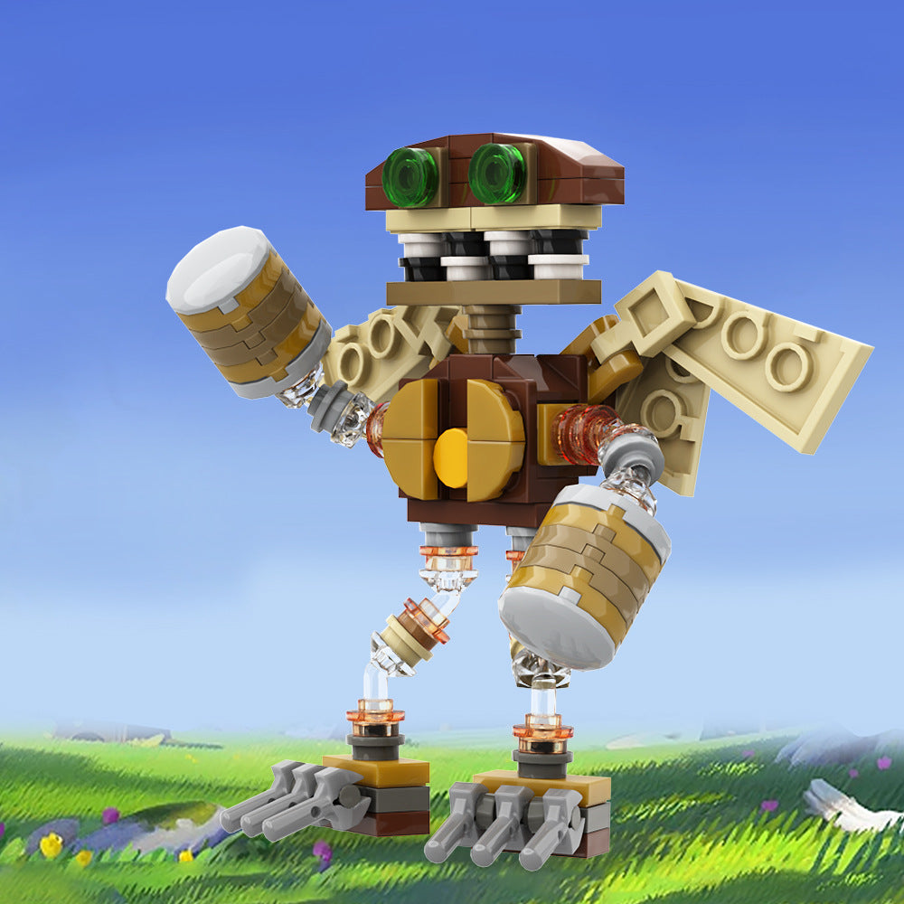 flying monster building set | my singing monsters | lego compatible - 3