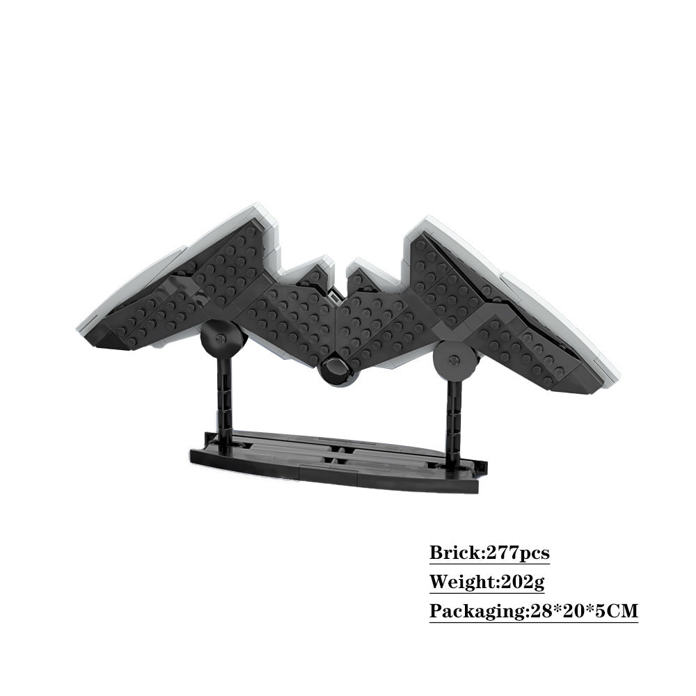 folding batarang building set | batman | moc-180855 - 2