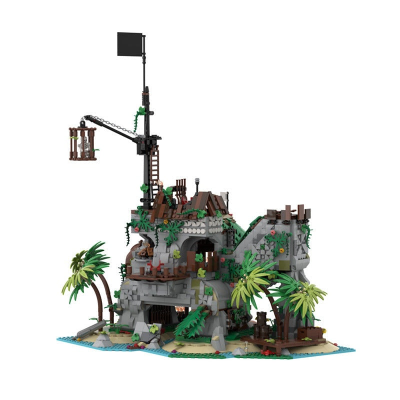 Forbidden Island MOC Building Kit | Pirate Adventure Diorama - 1