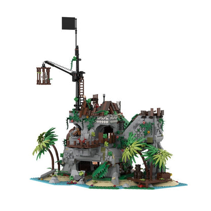 Forbidden Island MOC Building Kit | Pirate Adventure Diorama - 1
